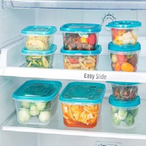 1+1 탁 간편 튼튼 밀폐 용기 반찬통 냉동밥 햇밥 이유식 냉장/냉동실 전자렌지 소분 용기