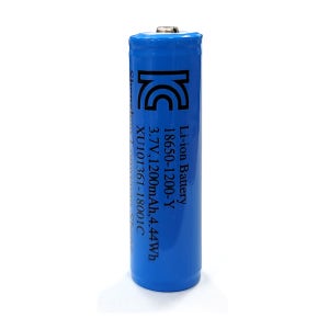 18650 배터리 충전지 1200mAh KC 보호회로 리튬이온 건전지
