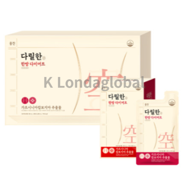 웅진 다릴한 공 한방 <b>다이어트</b> 80mL 30포 1박스