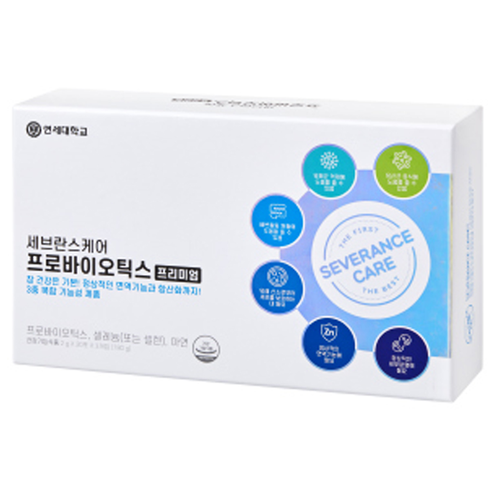 <b>세브란스케어 프로바이오틱스 프리미엄</b> 락토바실러스 플랜타룸 람노서스 30포 3개입