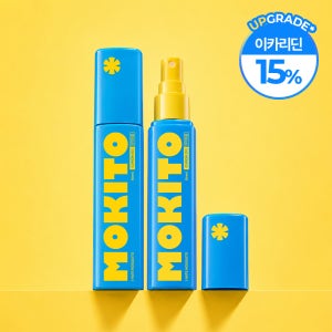 모키토 모기기피제 라벤더향 이카리딘 15% 의약외품 모기퇴치 기내반입 80ml, 2개