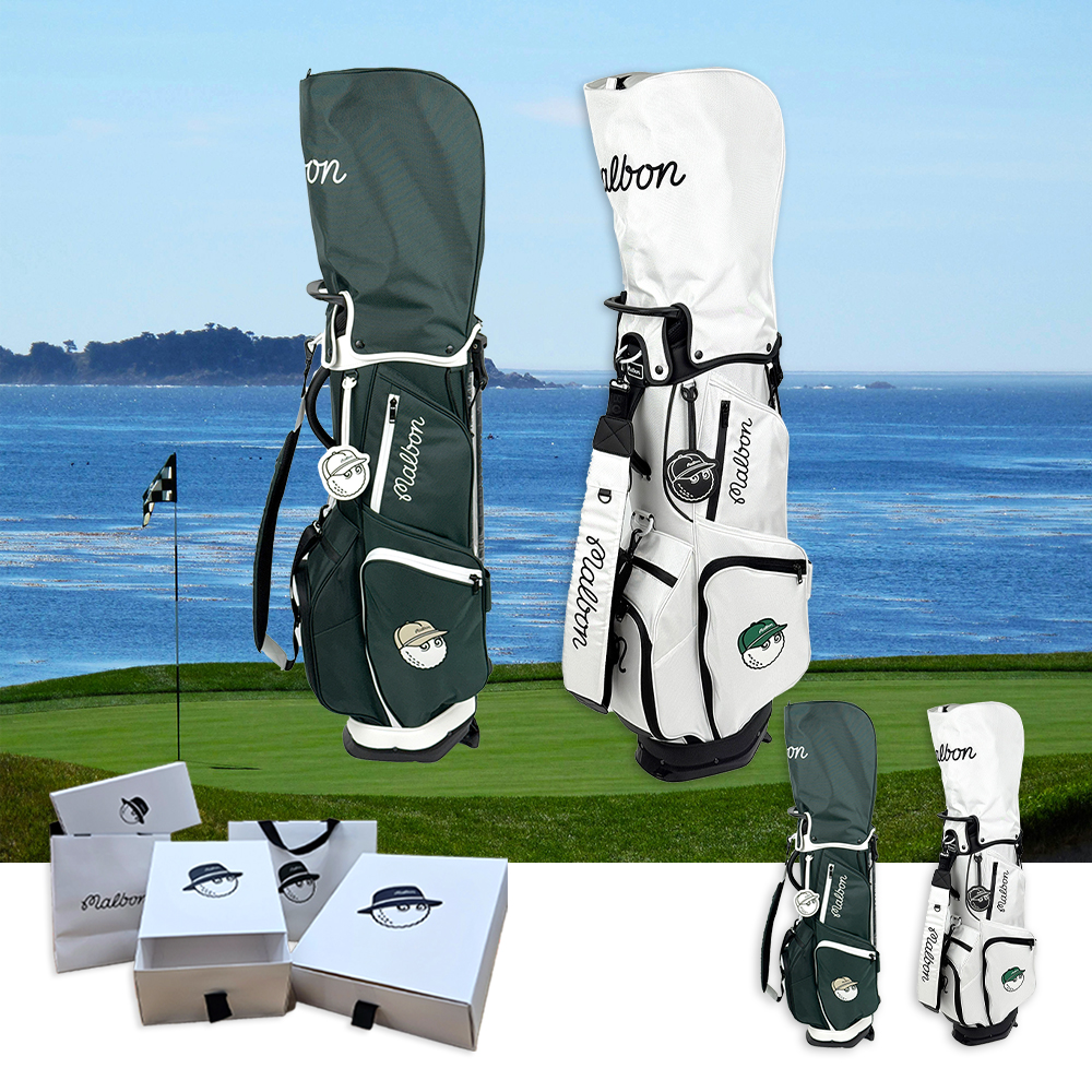 [백화점매장판] 말본 캐디백 스탠드백 라이트 경량 바퀴달린 골프백
