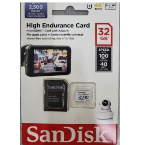 샌디스크 마이크로 SD 블랙박스 CCTV 전용 QQNR 32 64 128GB 기가