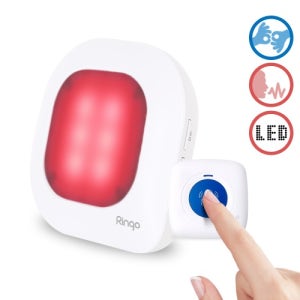 LED 은행 수화통역사 호출벨 말하는 LED수신기 부드러운 터치감 청각언어장애인 도움벨