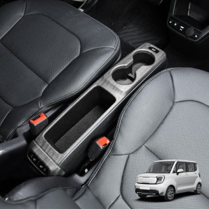 더뉴 레이 튜닝 1열 컵홀더 커버 우드 몰딩 악세사리 용품