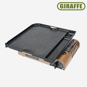 지라프 크레이터 파티팬 가스버너 부르스타 고기 불판 삼겹살 캠핑용 가정용 업소용