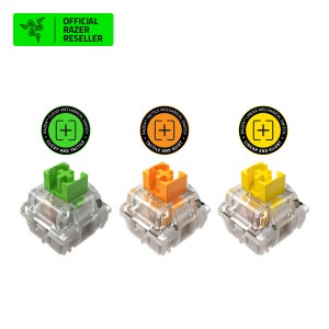 레이저코리아 기계식 스위치 Razer Mechanical Switches Pack (그린축/오렌지축/옐로우축) 36pcs