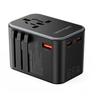 벤션 여행용 GaN PD 65W PPS 45W 고속충전기 멀티어댑터, FJDB0