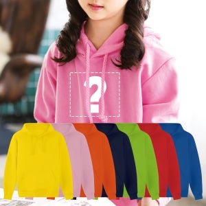 아동용 특양면 후드티 제작 기모 무지 남여공용 소량 단체티 1장부터 가능 [더샤벨]