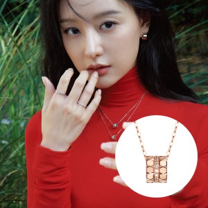 [스톤헨지] 커넥션 14K 로즈골드 목걸이 U0162 N배송