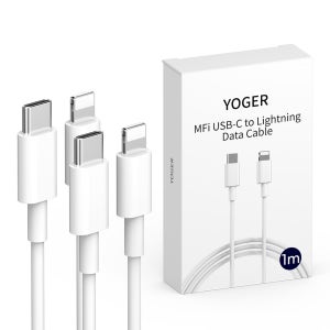 아이폰 충전 케이블 애플 인증 MFi C to 8핀 1m 1+1