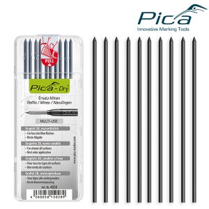 피카마커 산업용 샤프심 피카드라이 3030 전용 목공샤프 리필심 4030 검정 목공심