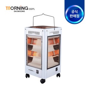 대웅 사방팔방 히터 오방형 석영관 전기히터 가정용 업소용 난로 DWH-5519KP