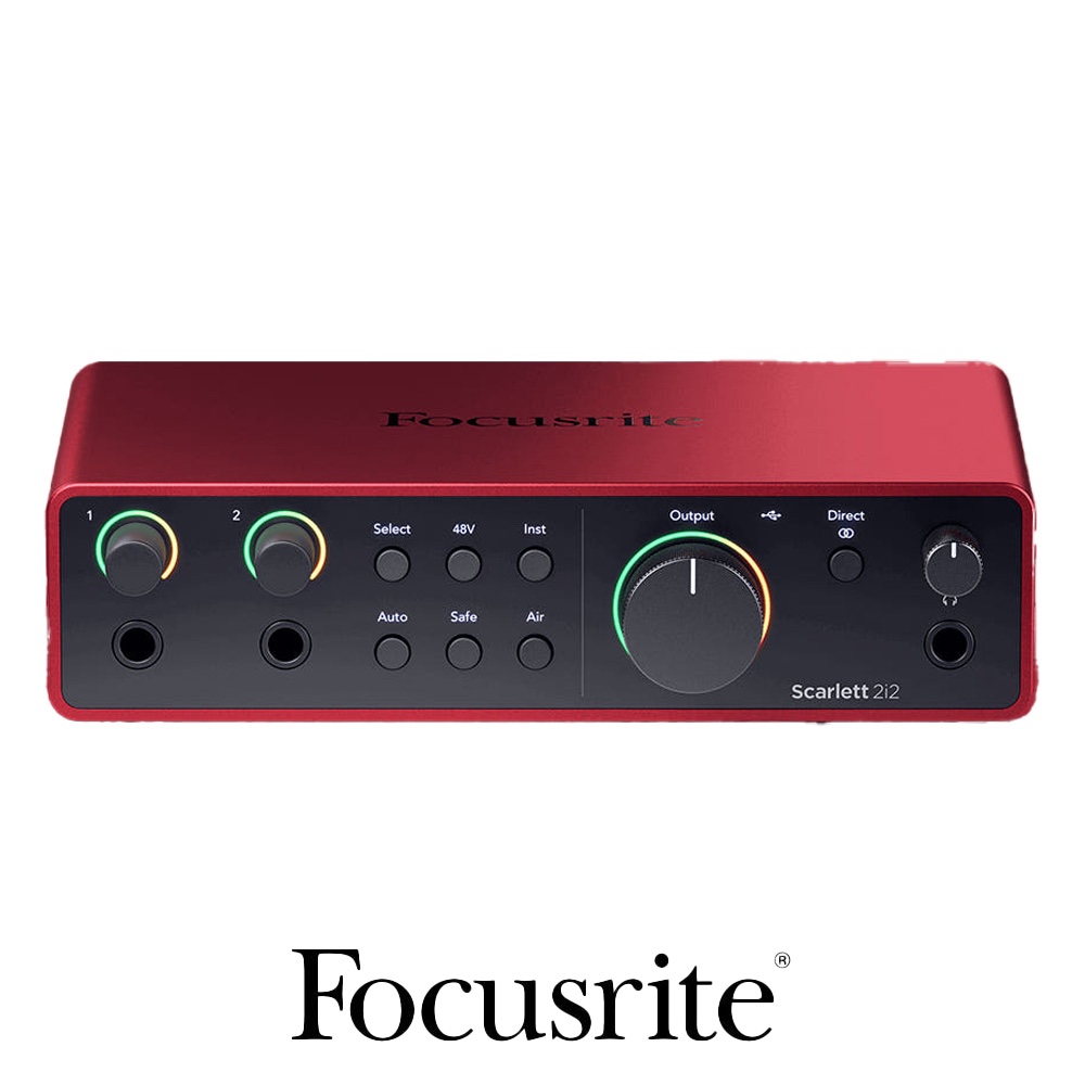 Focusrite Scarlett 2i2 4th Gen Audio Interface (포커스라이트 스칼렛 2i2 4세대)