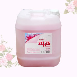 피죤말통 핑크로즈 섬유유연제말통 대용량 세탁행굼세제 무