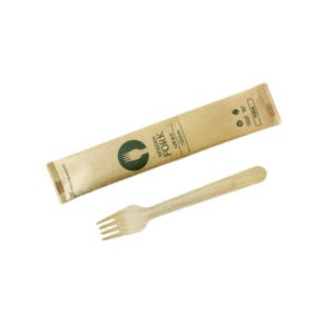 우드 나무 포크 160mm 개별포장 2,000개 KR
