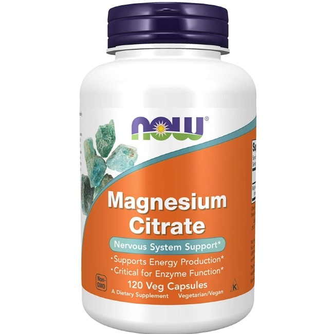 <b>나우푸드</b> 구연산 마그네슘 120캡슐 마그네슘 시트레이트