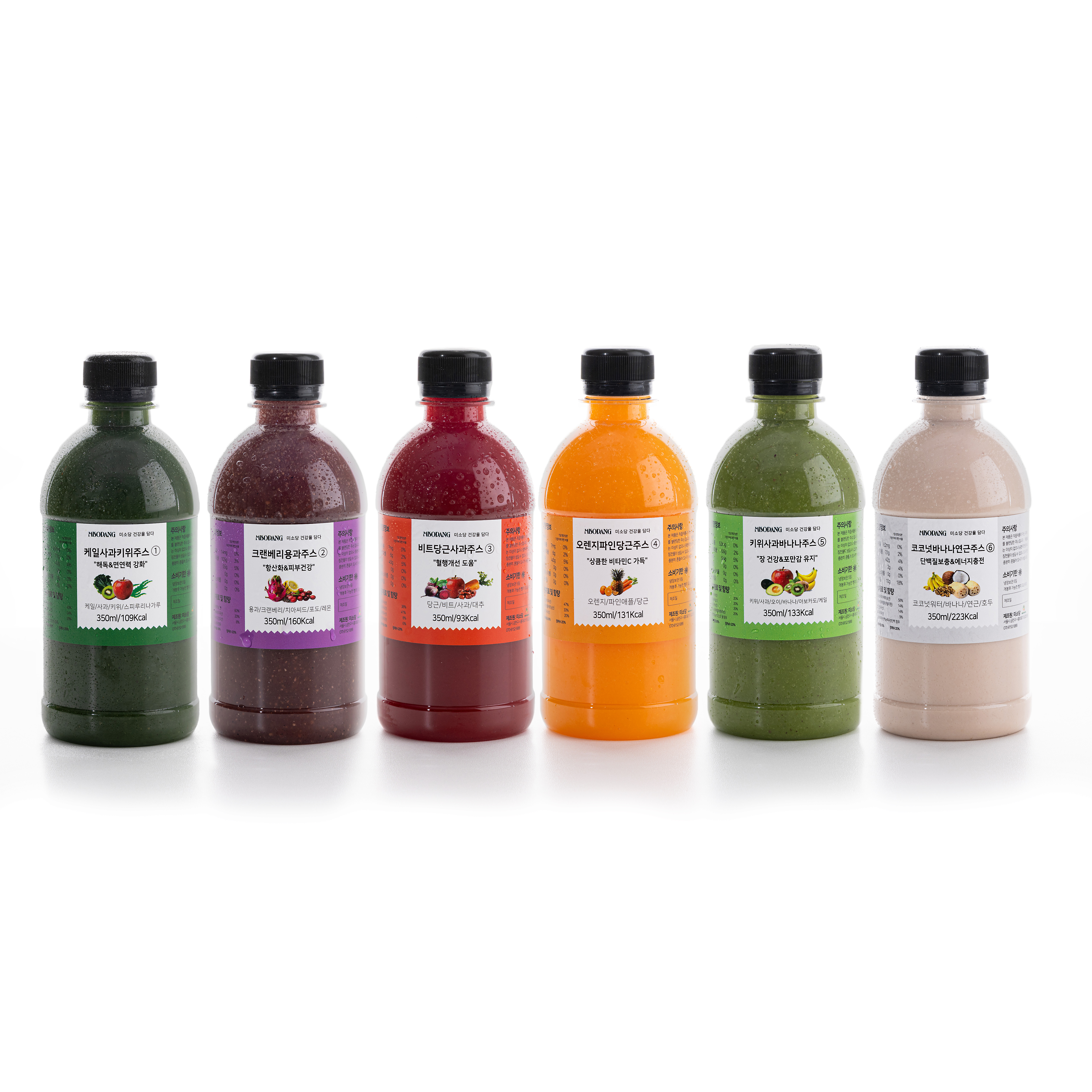 다이어트·디톡스 <b>운동 후</b> 상쾌한 디톡스미소당 21가지 과일채소 클렌즈 주스 350ML/3병