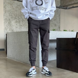 라이프 워싱 카고 조거팬츠