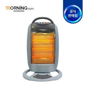 대웅 3단 석영관 히터 좌우회전 야외 캠핑 사무실용 DWH-RF608KP