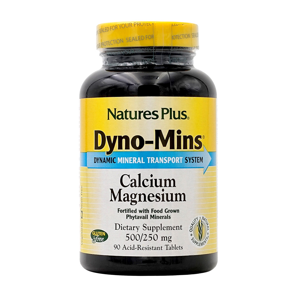 네이쳐스플러스 다이노 민스 <b>칼슘 마그네슘 500250mg</b> 90내산성 정