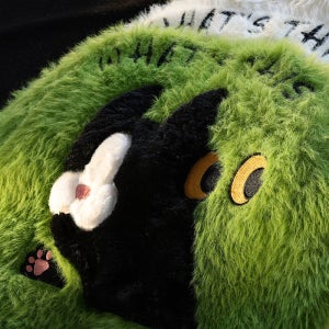 귀여운 가을 겨울 커플 고양이 캐릭터 니트 스웨터