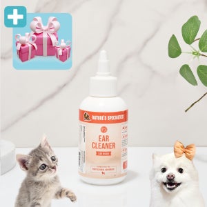 (+건강트릿증정) 협성로하스 이어클리너 강아지 고양이 귀 세정제 118ml