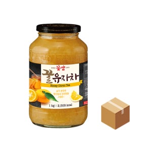 꽃샘 꿀유자차 1kg, 8개