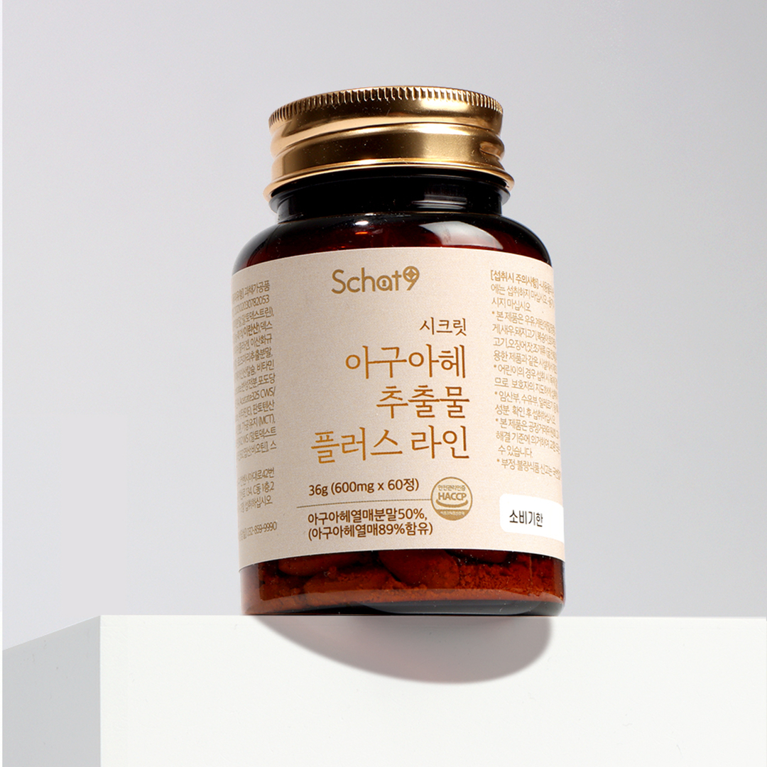 아마존 아구아헤 열매 추출물 천연 에스트로겐 이노시톨 60정 메톡시플라본