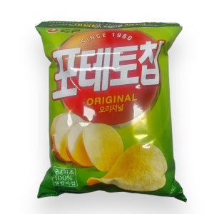 농심 포테토칩 대용량 감자칩 포테이토칩 오리지널, 390g, 1개