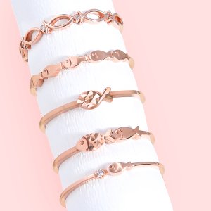 14k 18k 물고기반지 수능 우정 모녀 새끼손가락 검지 애끼 행운 금 반지