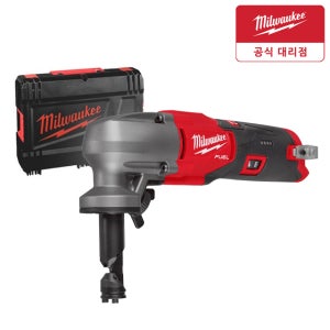 밀워키 M12 FNB16-0X FUEL 충전 니블러 베어툴 케이스포함 곡선 철판 절단