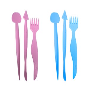 찰흙칼 세트 지점토 공작칼 (색상랜덤)