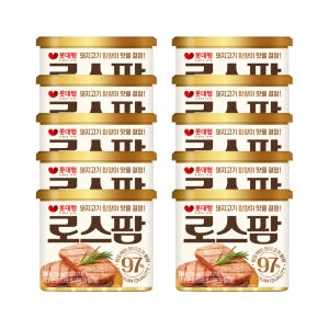 롯데햄 로스팜97 2종 340g, 10개