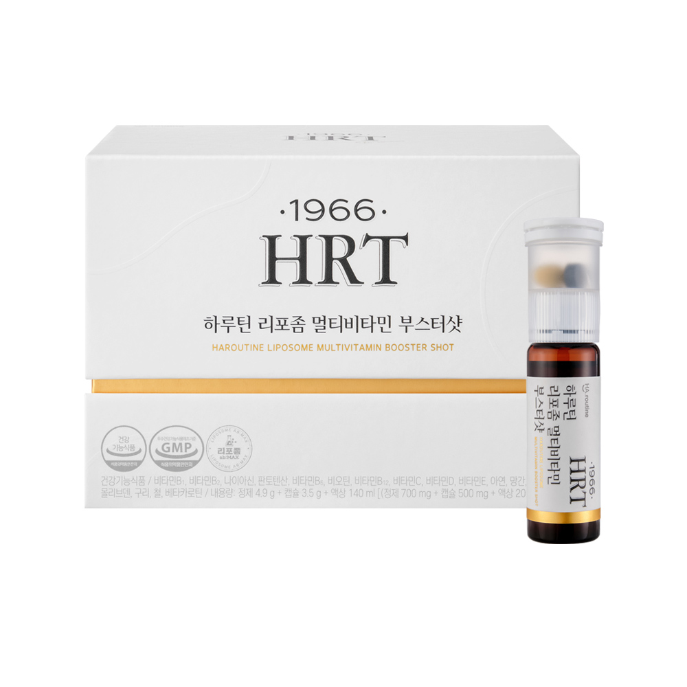하루틴 리포좀 멀티비타민 부스터샷 1966 HRT 7병 (7일분)