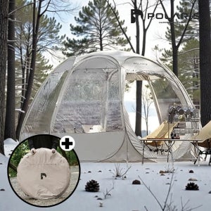 폴라리스 P1 원터치 쉘터 텐트 팝업 돔 대형텐트 동계 TPU