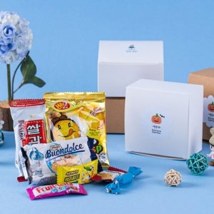 달콤간식 7종 꾸러미 답례품 과자 어린이집 유치원 생일 단체 행사 소풍 방과후 학원 할로윈 간담회 파티 모임