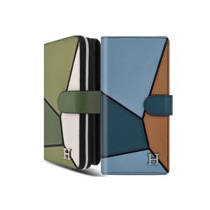 콤비 소가죽 지퍼 지갑케이스 갤럭시S9 G960