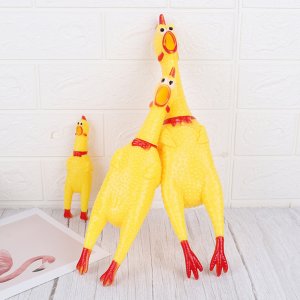 소리나는 닭 엽기닭 삑삑이 미친닭 장난감