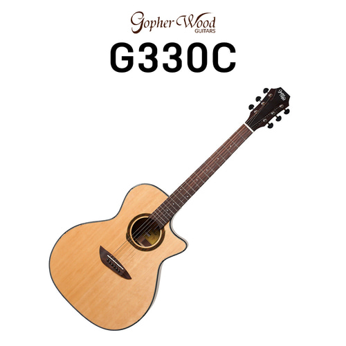 고퍼우드 기타 G330C 포크 어쿠스틱 통기타