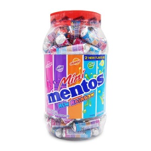 미니 멘토스 뉴레인보우 10gx100개