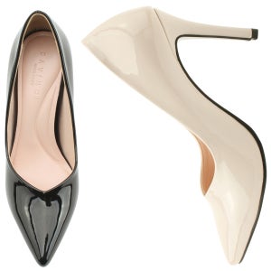 국내제작 애나멜 스틸레토힐 하이힐 구두 9cm