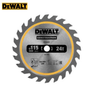 디월트 DCS571용 원형톱날 115mm 목재용 톱날 DT20420 24T