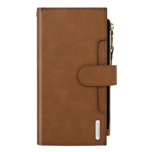 슬림 지퍼 지갑케이스 다이어리 헌터 브라운, 갤럭시S23FE SM-S711N
