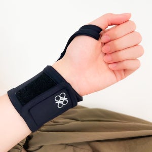 클라이밍 테니스 손목보호대 헬스 스트랩 테이핑 밴드 스탠다드타입 블랙 1개