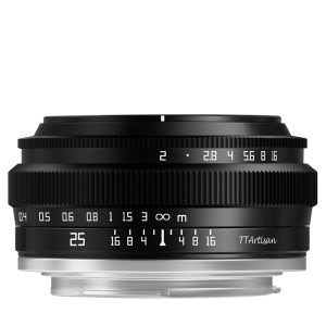 TTArtisan 25mm F2.0 소니 E마운트 APS-C 렌즈 블랙