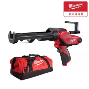밀워키 M12 PCG/310C-0B 충전 실리콘 건 베어툴 공구가방포함