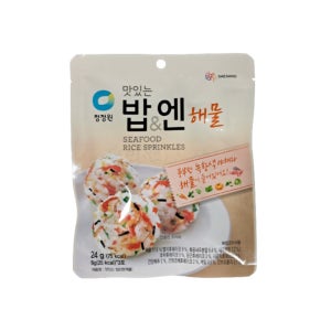 청정원 맛있는밥엔 해물 24g