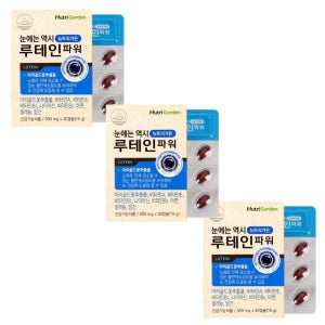 3개월분 뉴트리가든 루테인 파워 비타민 A B2 B6 E 나이아신 아연 셀레늄 망간