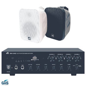 벽걸이 스피커 블루투스 앰프1개+스피커2개 세트 카페 인테리어용 매장용 미니앰프